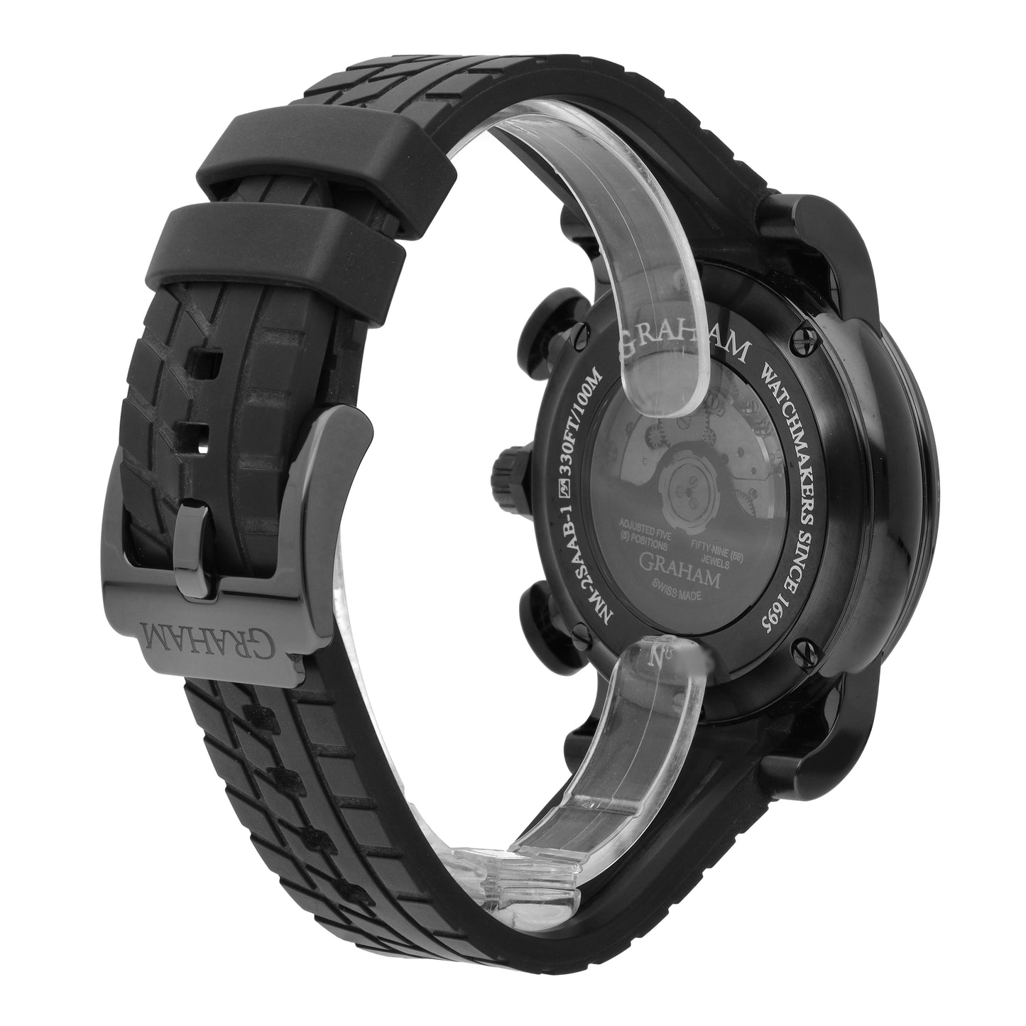 Graham Silverstone Stowe Racing 44mm Automatic Men's Watch 2SAAB. B01A.K07N