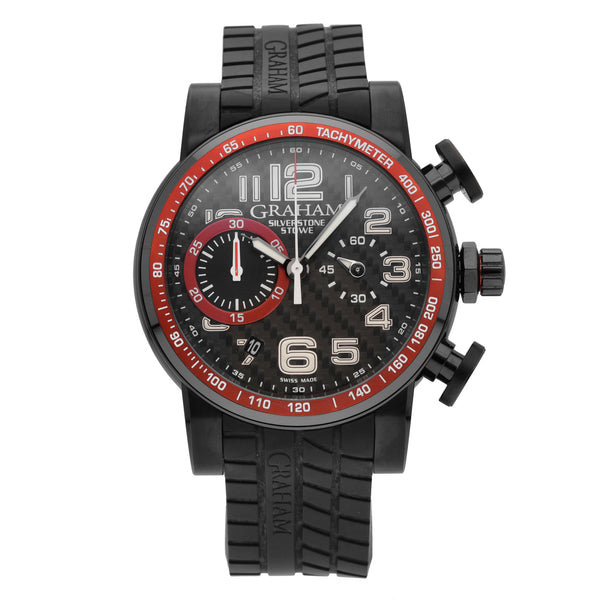 Graham Silverstone Stowe Racing 44mm Automatic Men's Watch 2SAAB. B01A.K07N