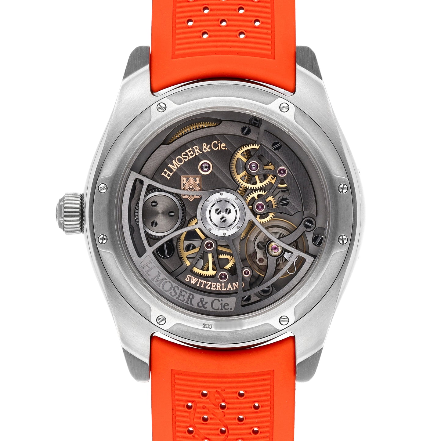 H. Moser & Cie. Pioneer Centre Seconds Spiced Aqua Automatic Watch 3201-1202