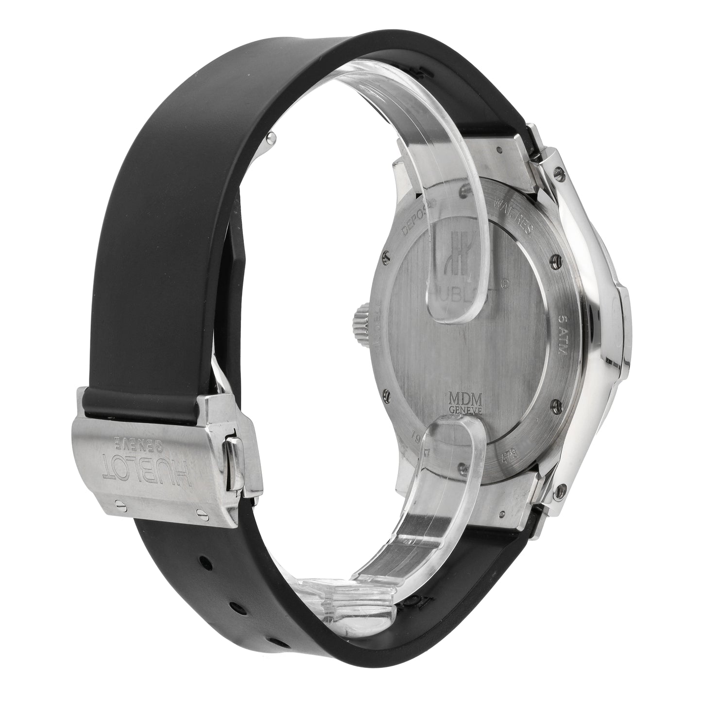Hublot Elegant MDM Stainless Steel Grey Dial 41mm Automatic Men's Watch 1910.1