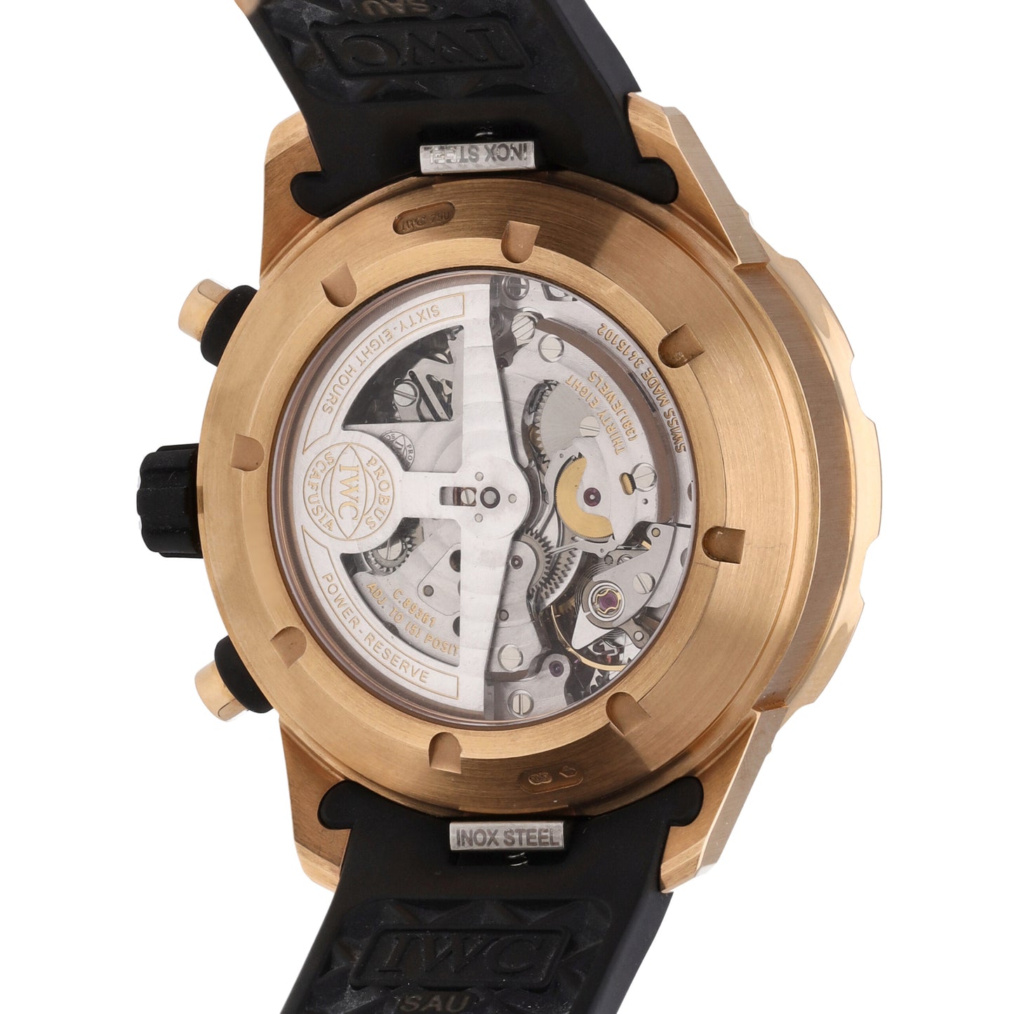 IWC Aquatimer Chronograph 18k Rose Gold 44mm Automatic Mens' Watch IW376905