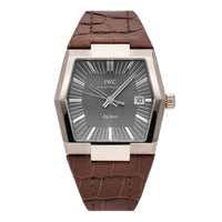 IWC Vintage Da Vinci 18k White Gold Grey Dial Automatic Men's Watch W546104