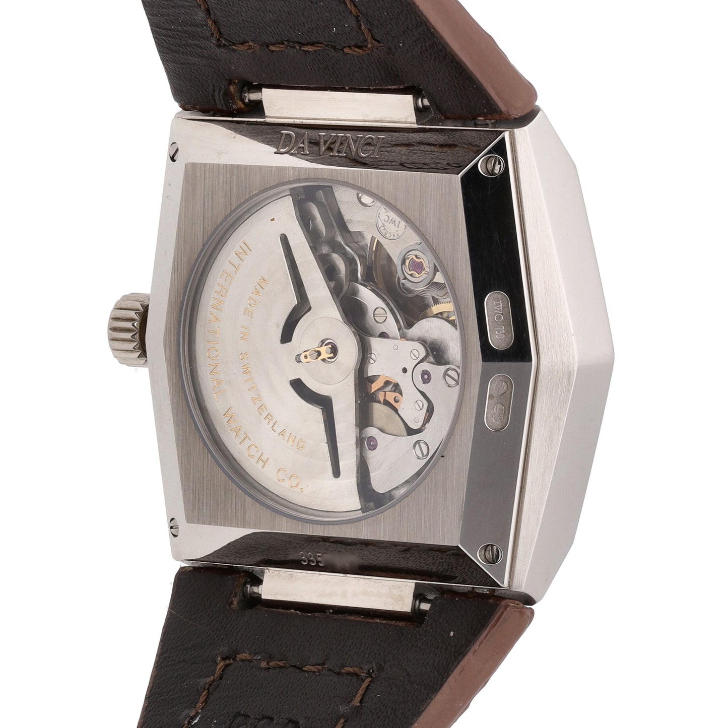 IWC Vintage Da Vinci 18k White Gold Grey Dial Automatic Men's Watch W546104