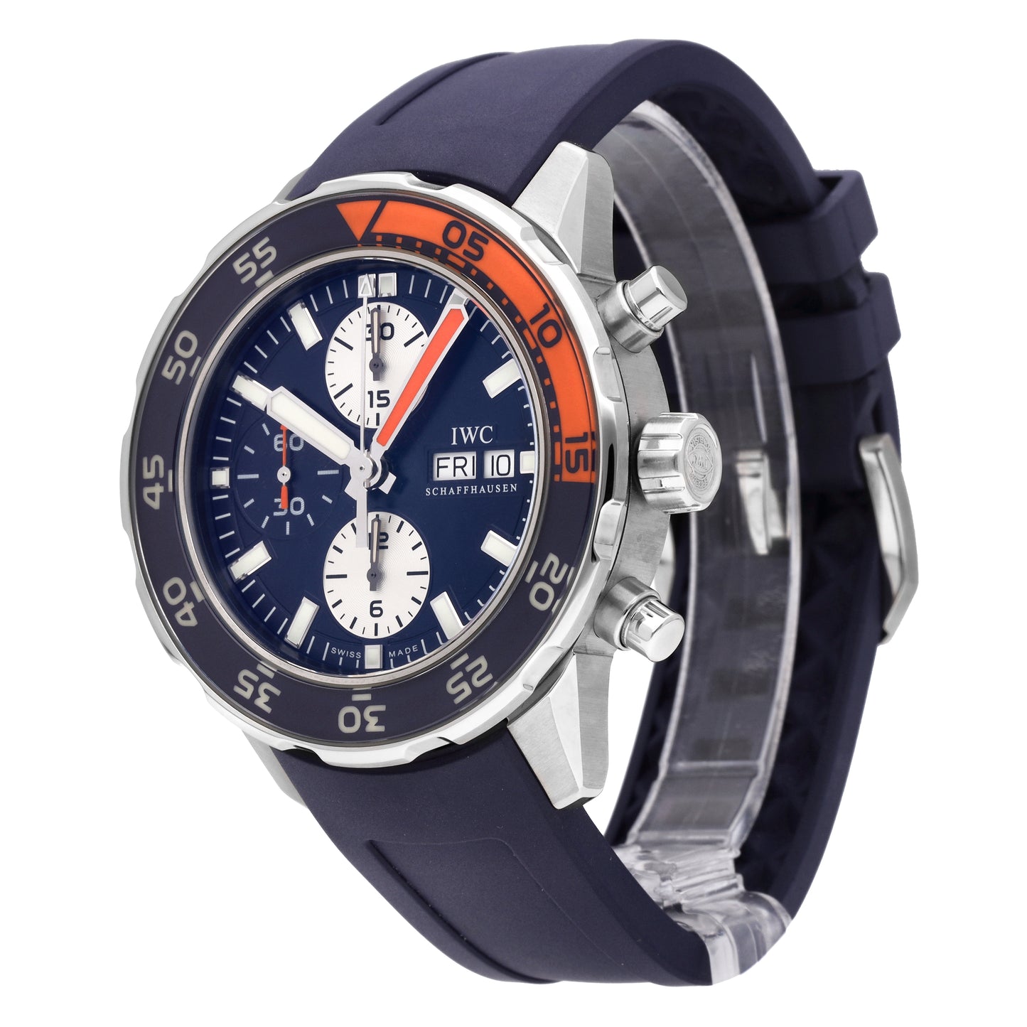 IWC Aquatimer Chronograph Blue Dial 44mm Automatic Men's Watch IW376704