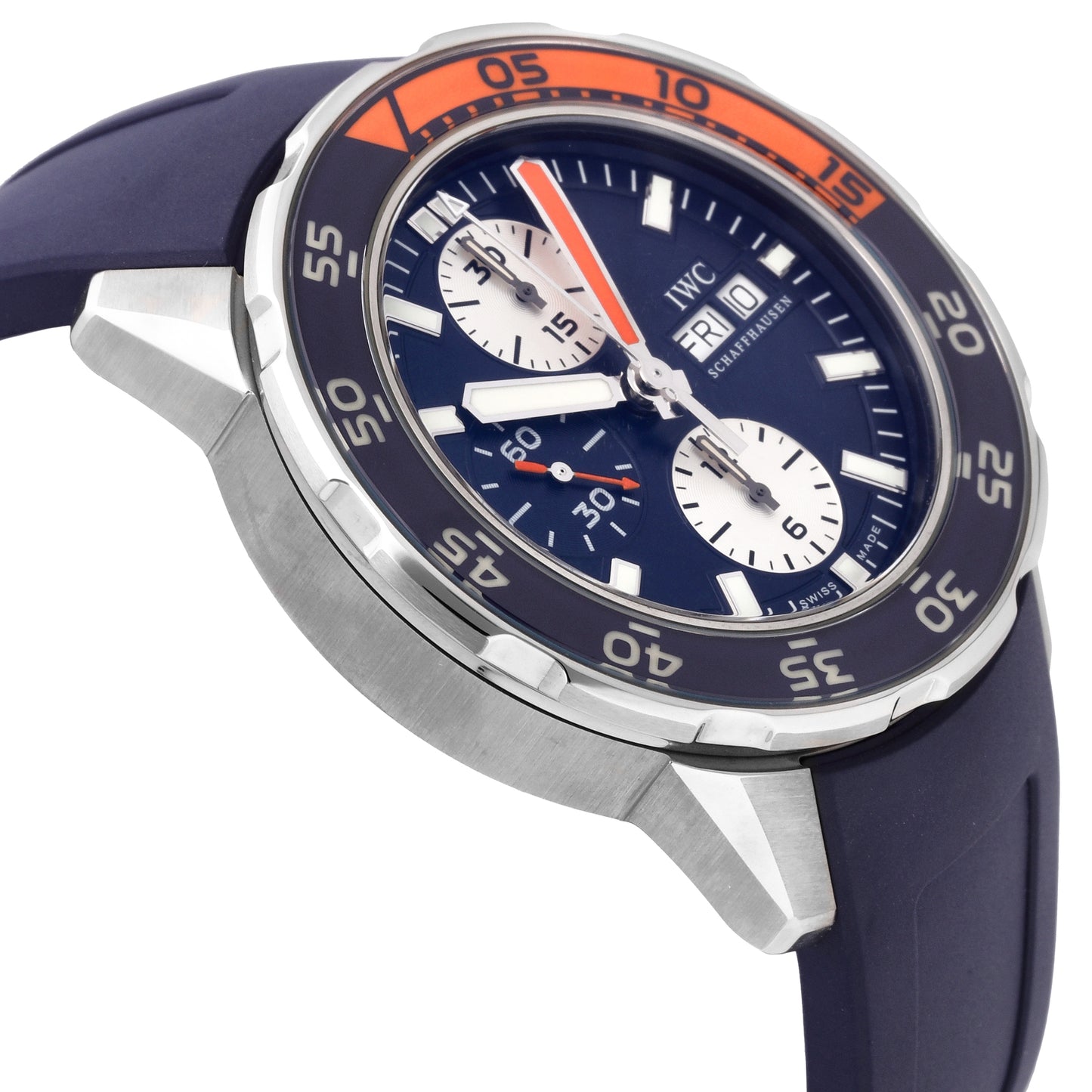 IWC Aquatimer Chronograph Blue Dial 44mm Automatic Men's Watch IW376704