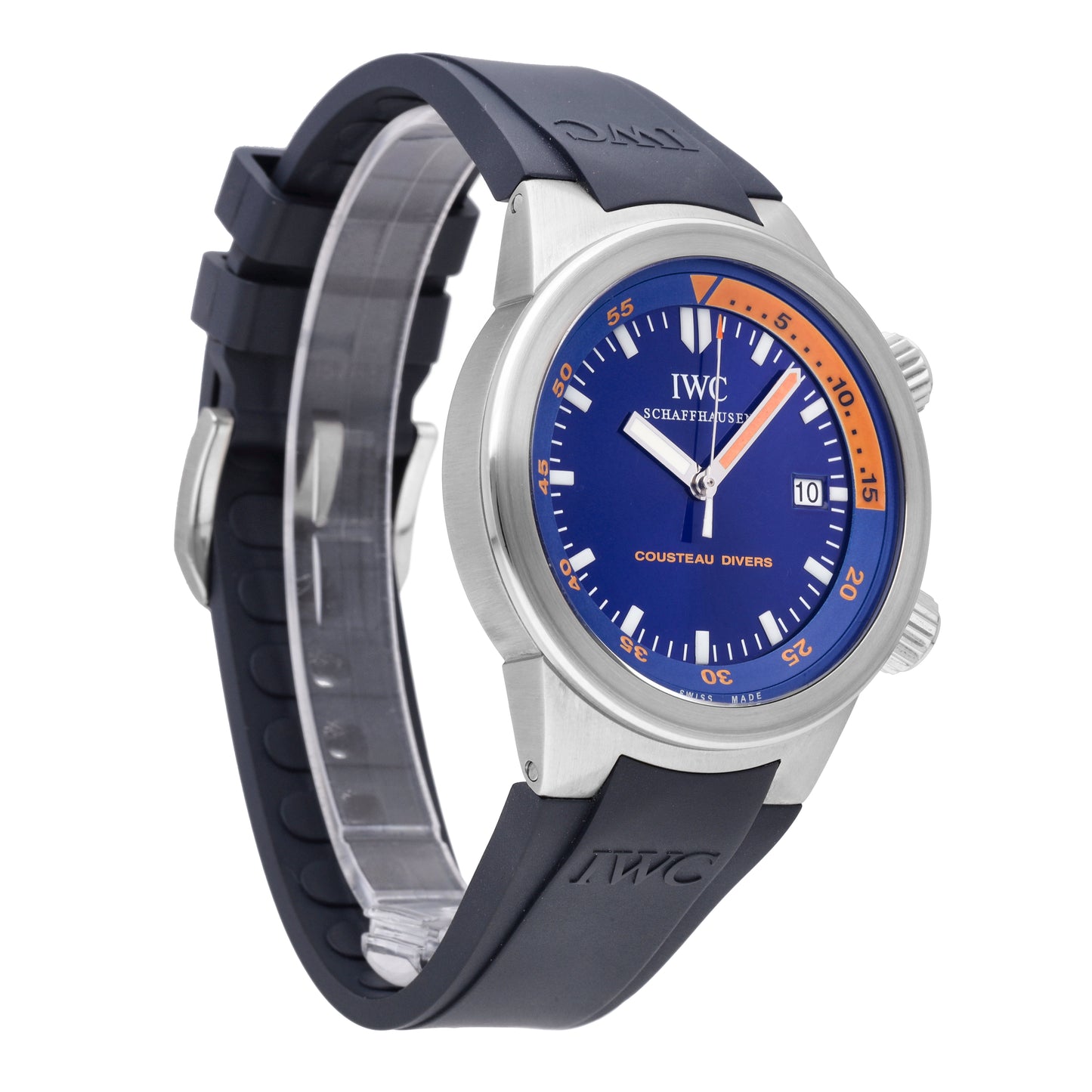 IWC Aquatimer Costeau Divers LE Blue Dial 42mm Automatic Men's Watch IW354806