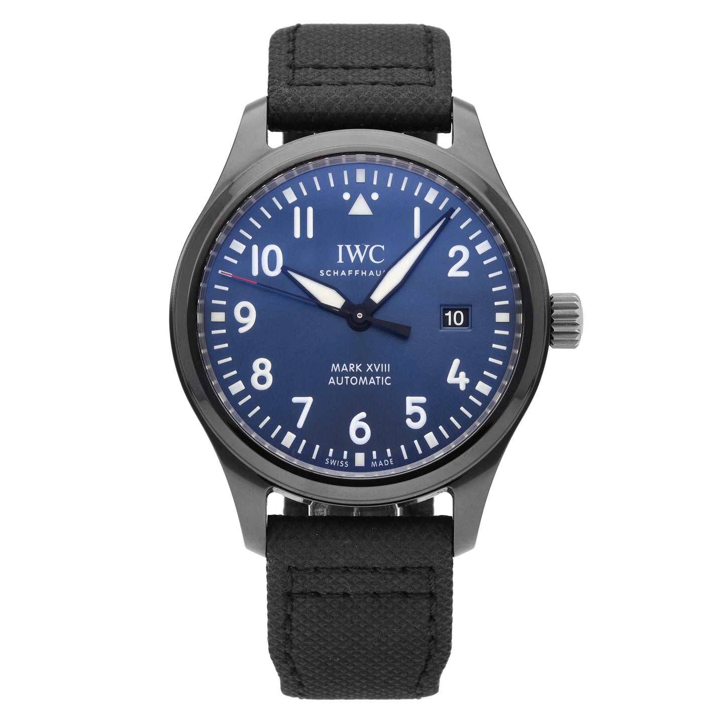 IWC Pilot's Watch Mark XVIII Laureus Ceramic 41mm Automatic Men's Watch IW324703