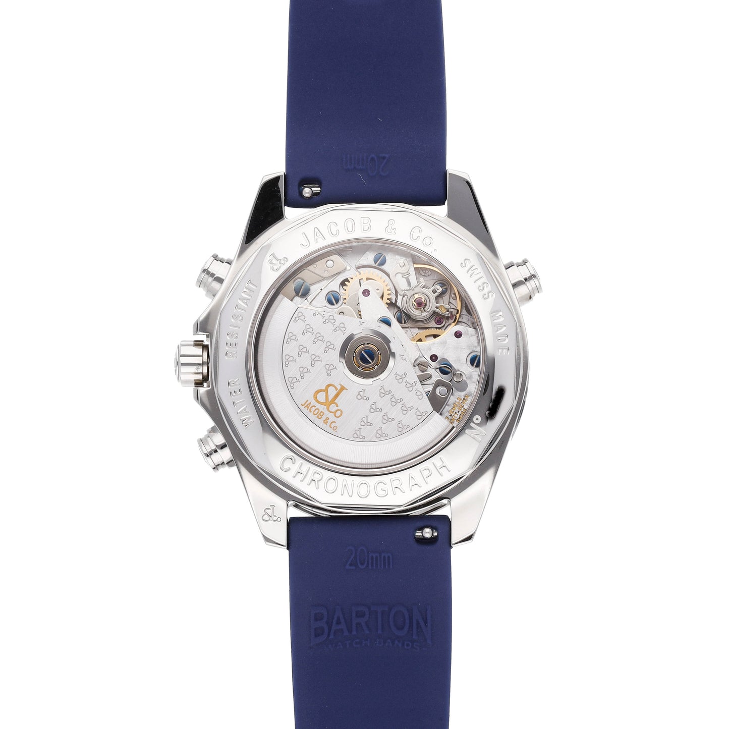 Jacob & Co. Chronograph Stainless Steel MOP Dial 40mm Auto Men's Watch ACM.11