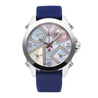 Jacob & Co. Five Time Zone MOP Dial 40mm Quartz Watch