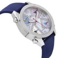 Jacob & Co. Five Time Zone Stainless Steel MOP Dial 40mm Quartz Watch
