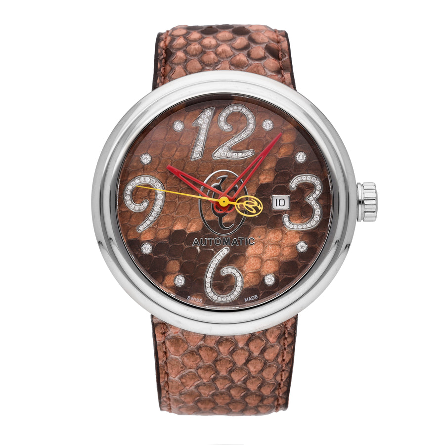 Jacob & Co. Valentin Yudashkin Diamond Python Dial Automatic Men's Watch WVY-019