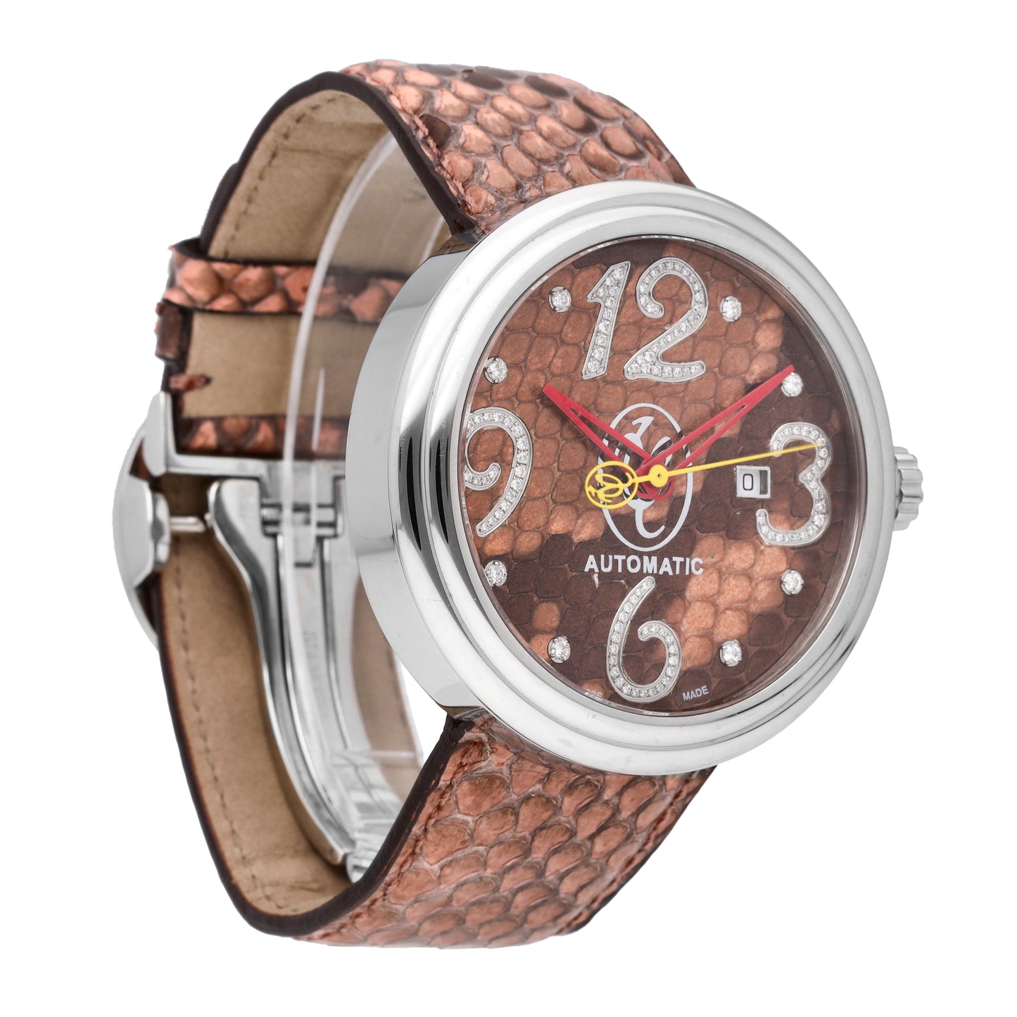 Jacob & Co. Valentin Yudashkin Diamond Python Dial Automatic Men's Watch WVY-019