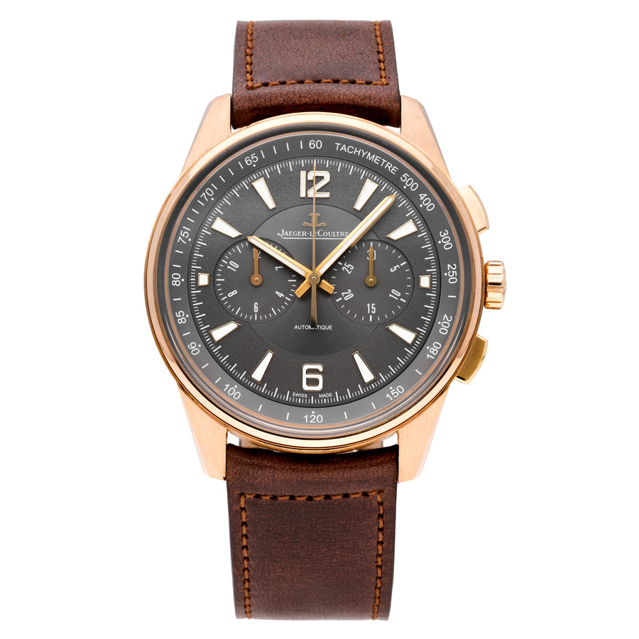 Jaeger-LeCoultre Polaris Chronograph 18k Rose Gold Automatic Mens Watch Q9022450