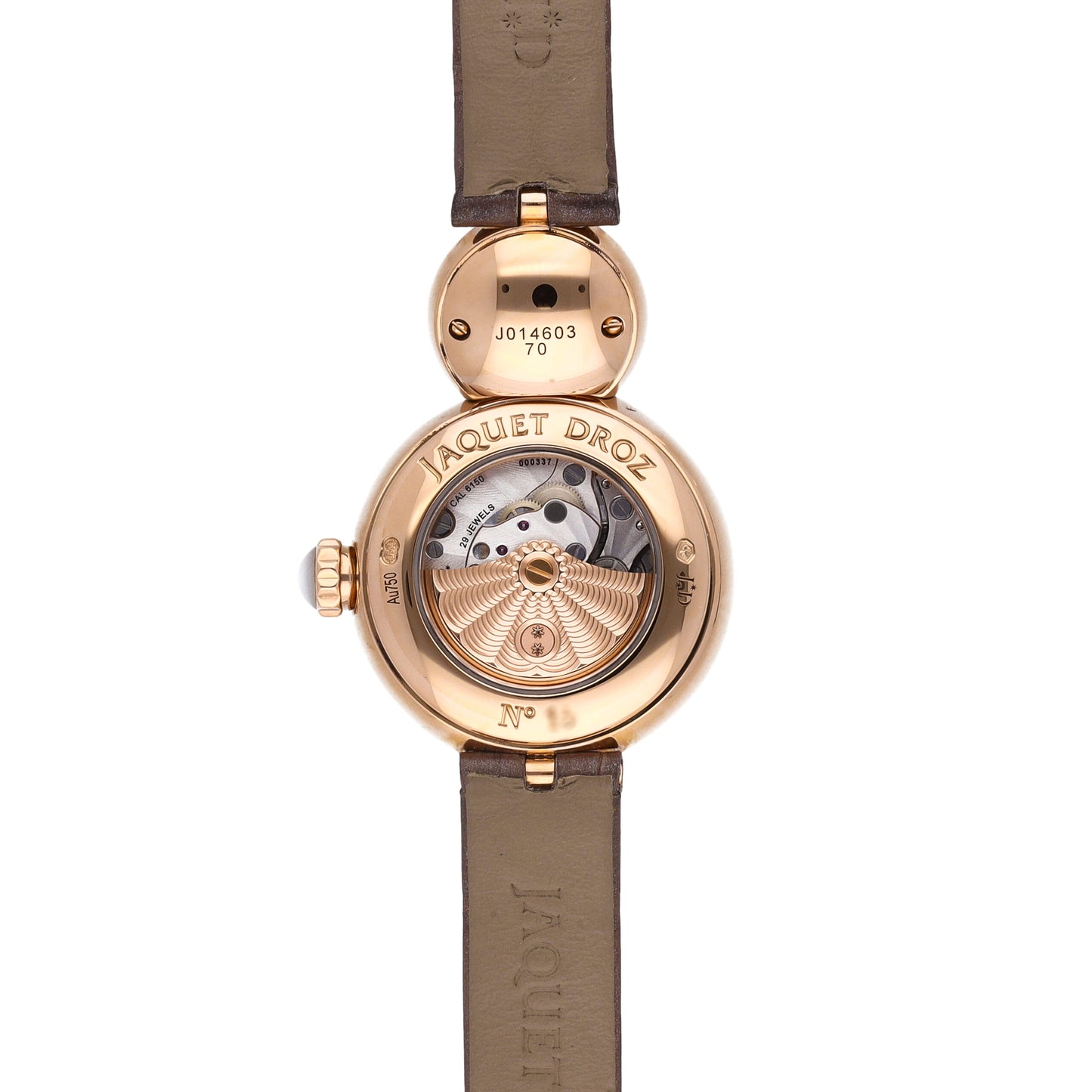 Jaquet Droz Lady 8 Petite 18k Rose Gold Automatic Ladies Watch J014603271
