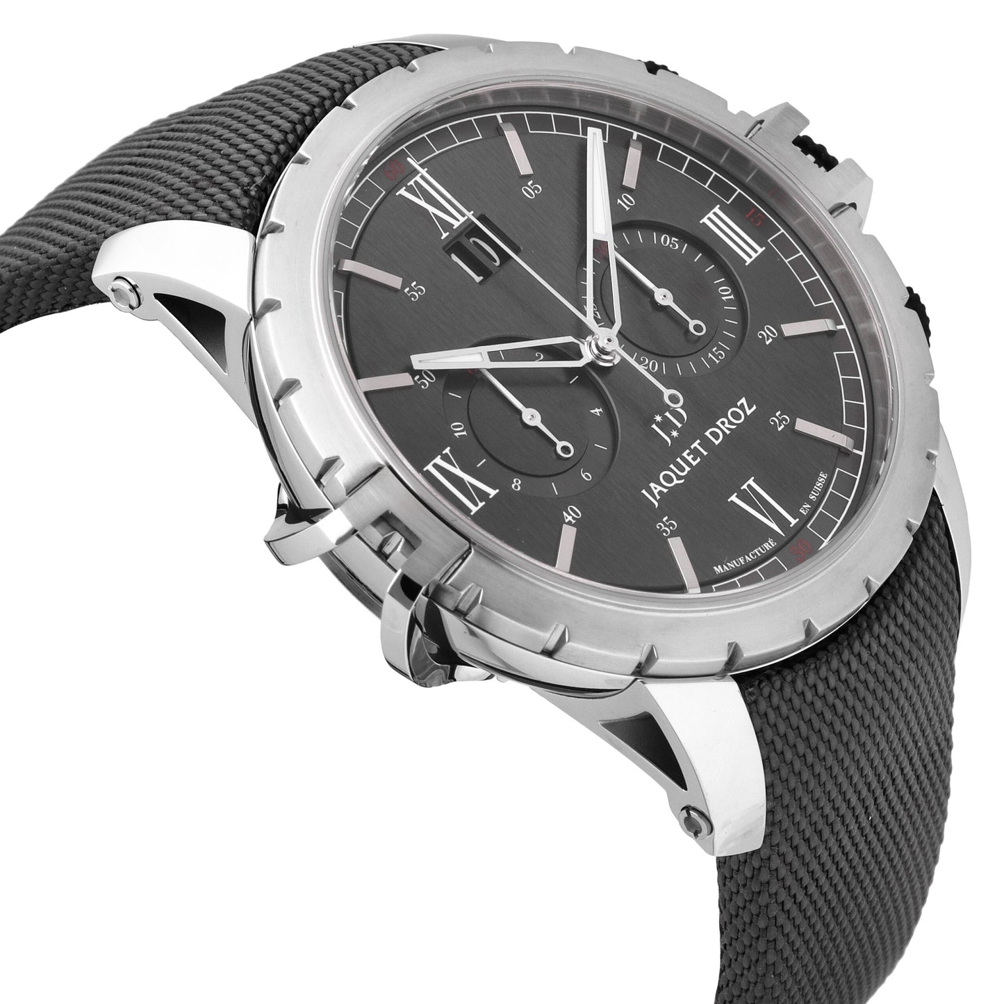 Jaquet Droz SW Chronograph Grey Dial 45mm Automatic Men's Watch J029530541