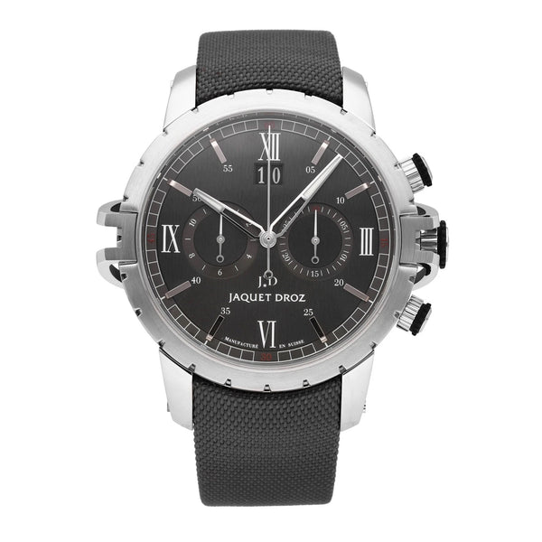 Jaquet Droz SW Chronograph Grey Dial 45mm Automatic Men's Watch J029530541