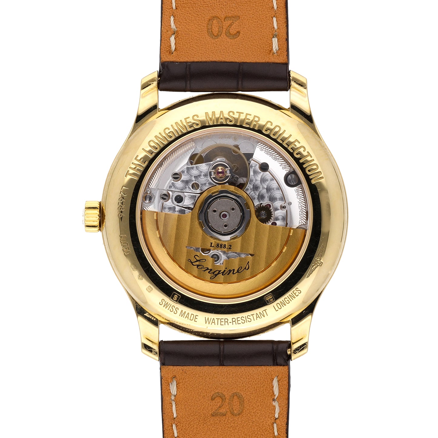Longines Master Collection 18k Yellow Gold 38.5mm Auto Men's Watch L2.628.6.78.2
