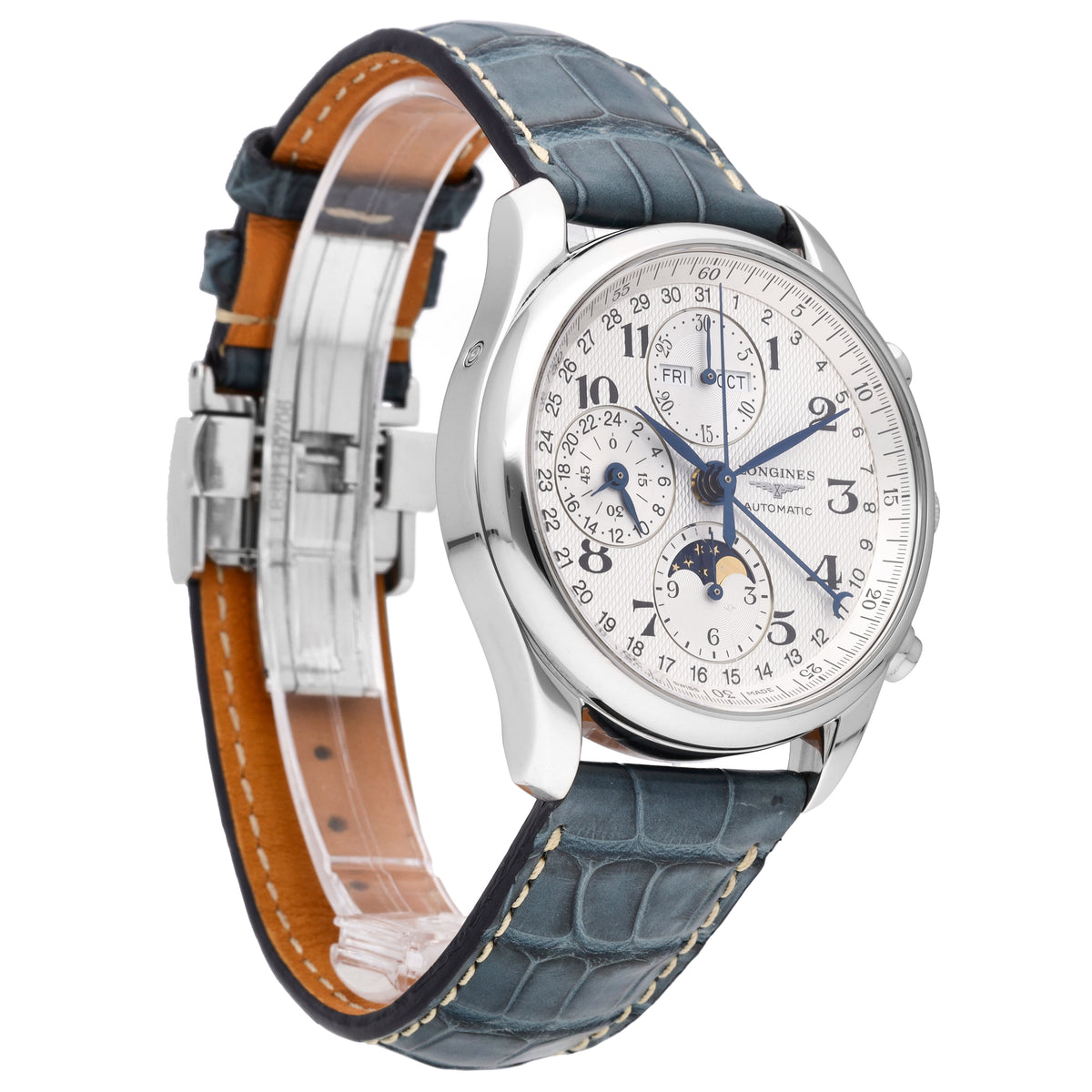 Longines Master Complications Silver Dial 40mm Auto Men's Watch L2.673.4.78.3