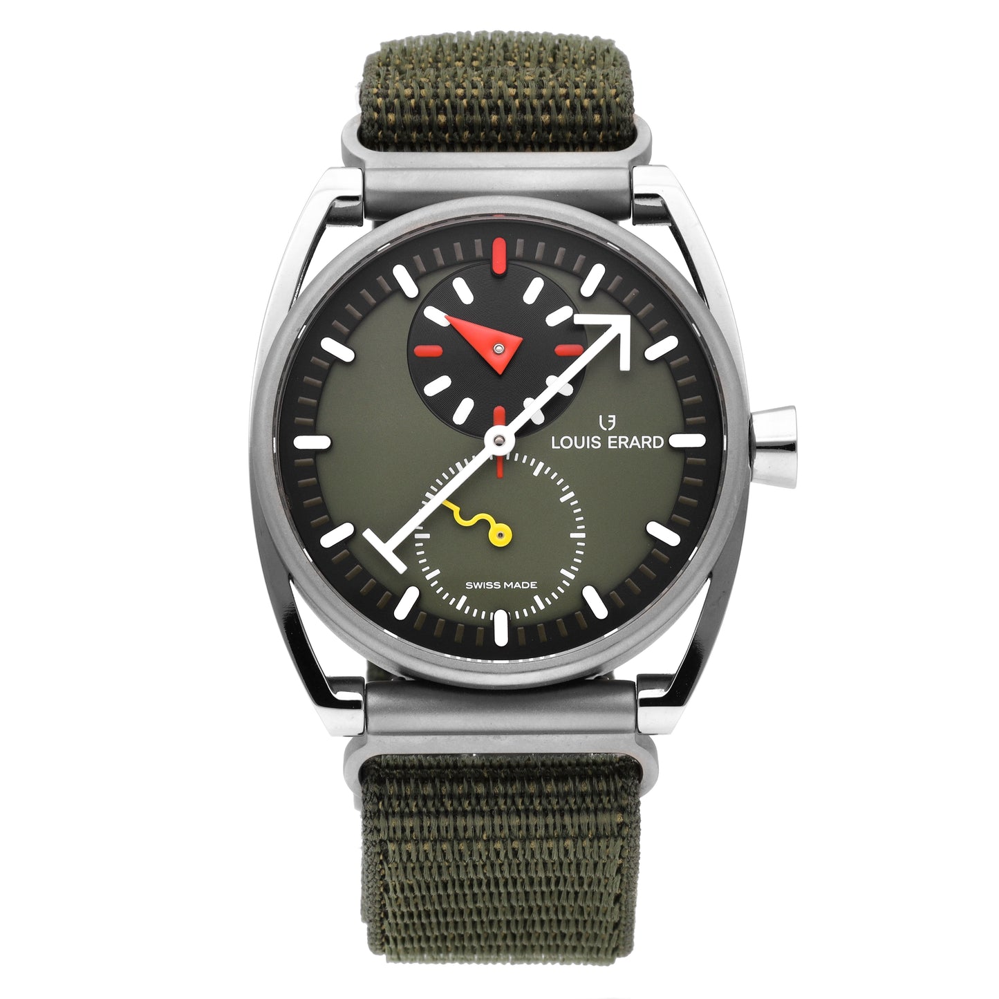 Louis Erard Excellence Le Régulateur Titanium Automatic Watch 85358TT06.BTT89
