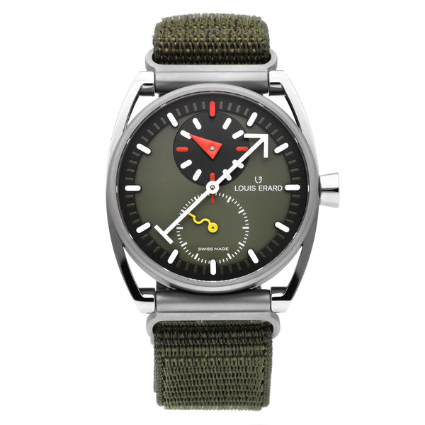 Louis Erard Excellence Le Régulateur Titanium Automatic Watch 85358TT06.BTT89