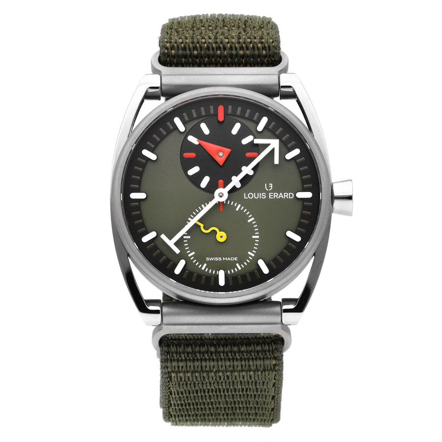 Louis Erard Excellence Le Régulateur Titanium Automatic Watch 85358TT06.BTT89