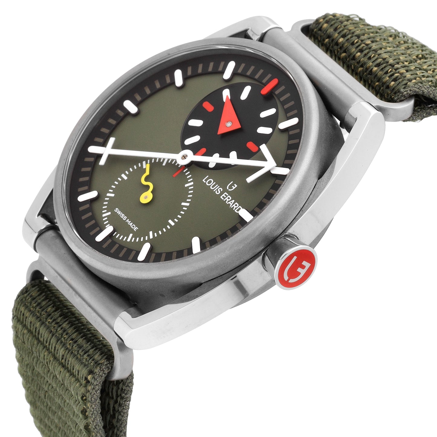 Louis Erard Excellence Le Régulateur Titanium Automatic Watch 85358TT06.BTT89
