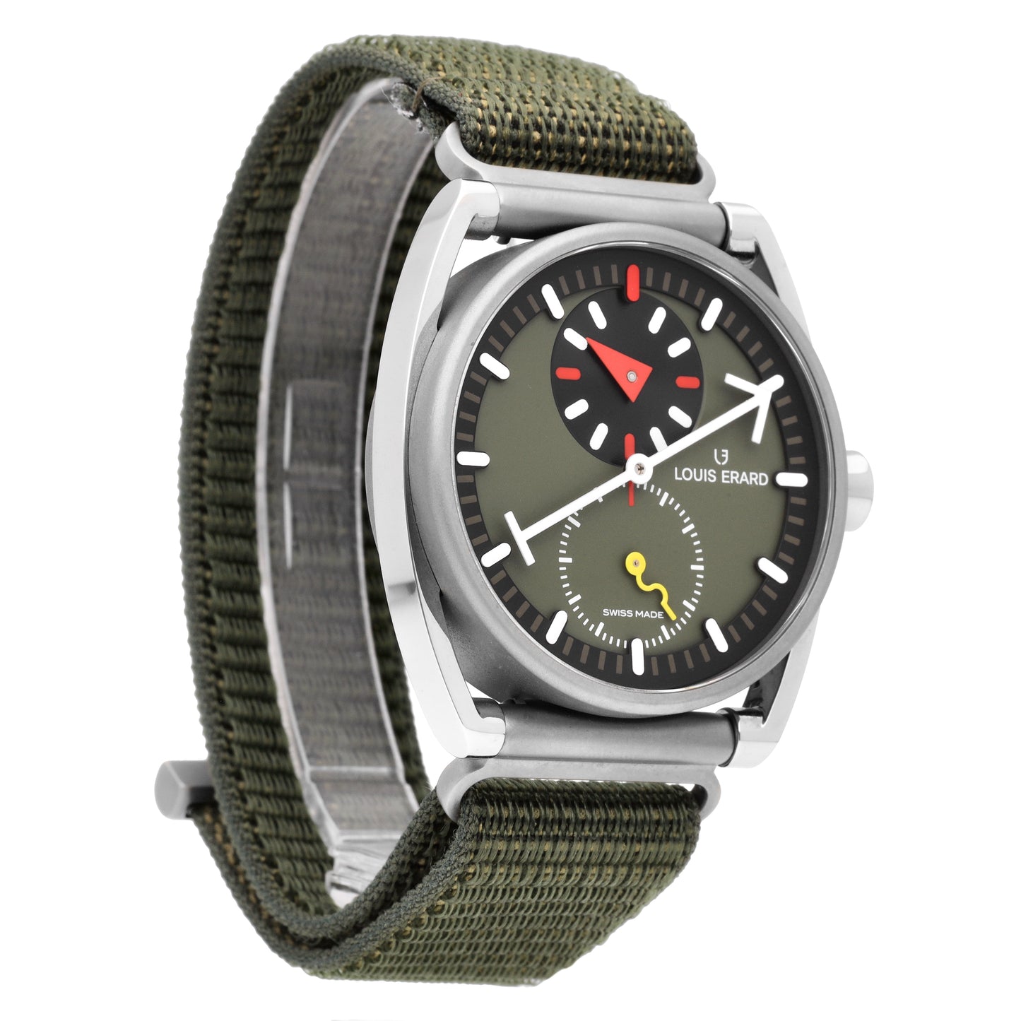 Louis Erard Excellence Le Régulateur Titanium Automatic Watch 85358TT06.BTT89