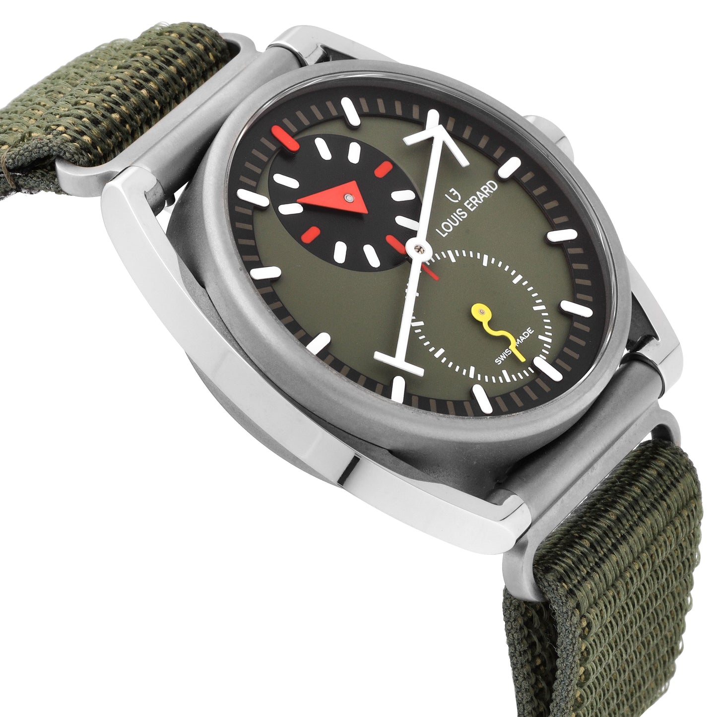 Louis Erard Excellence Le Régulateur Titanium Automatic Watch 85358TT06.BTT89