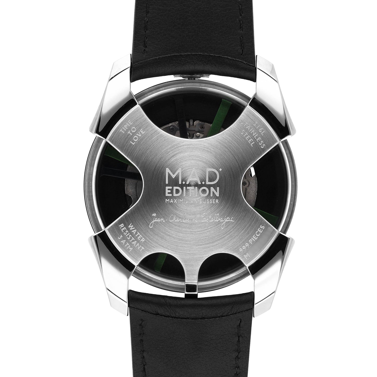 M.A.D. Editions 1 Time To Love 42mm Automatic Men's Watch M.A.D.1 TIME TO LOVE