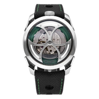 MB&F Editions 1 Green Stainless Steel 42mm Automatic Men's Watch M.A.D 1 GREEN