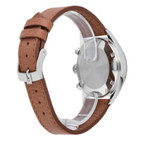 Massena Lab Uni-Racer Rally Silver Dial 39mm Manual-Wind Men's Watch UR-001-RAL