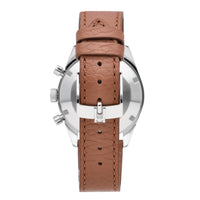 Massena Lab Uni-Racer Rally Silver Dial 39mm Manual-Wind Men's Watch UR-001-RAL