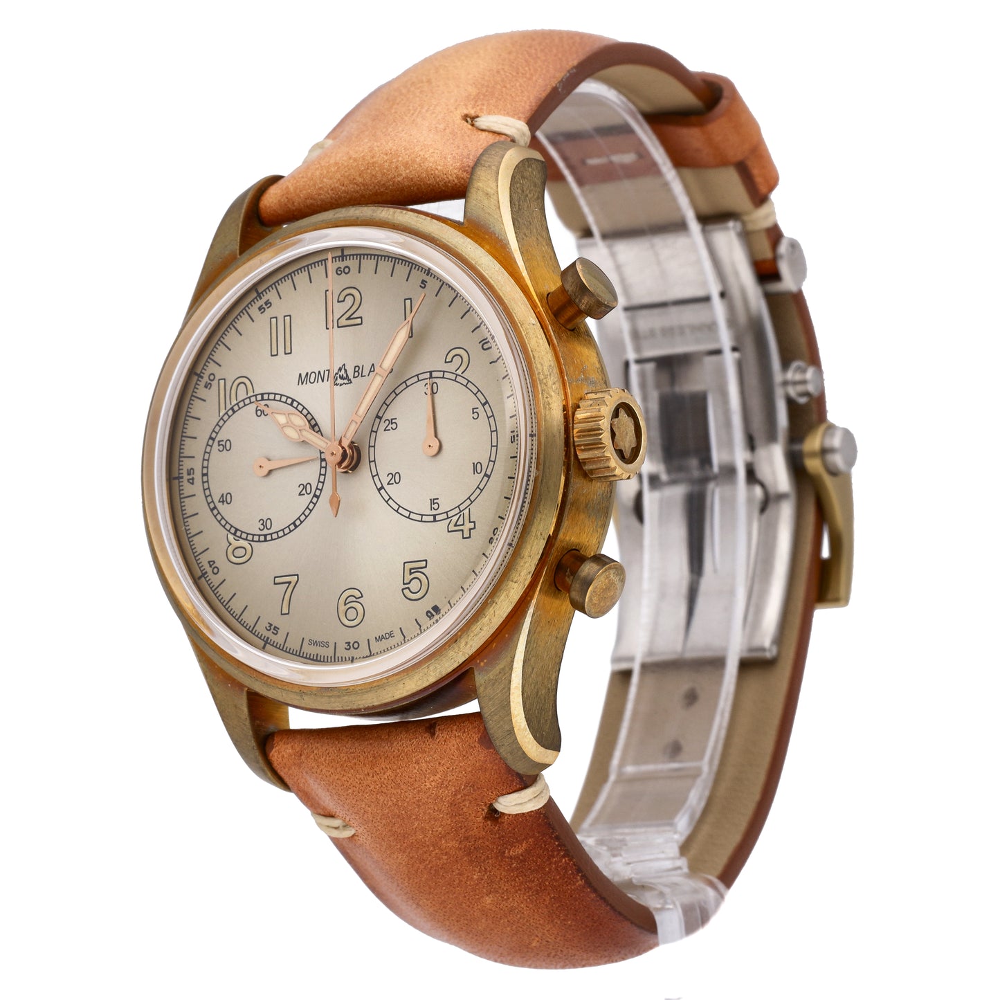 Montblanc Chronograph Bronze 42mm Automatic Men's Watch 118223