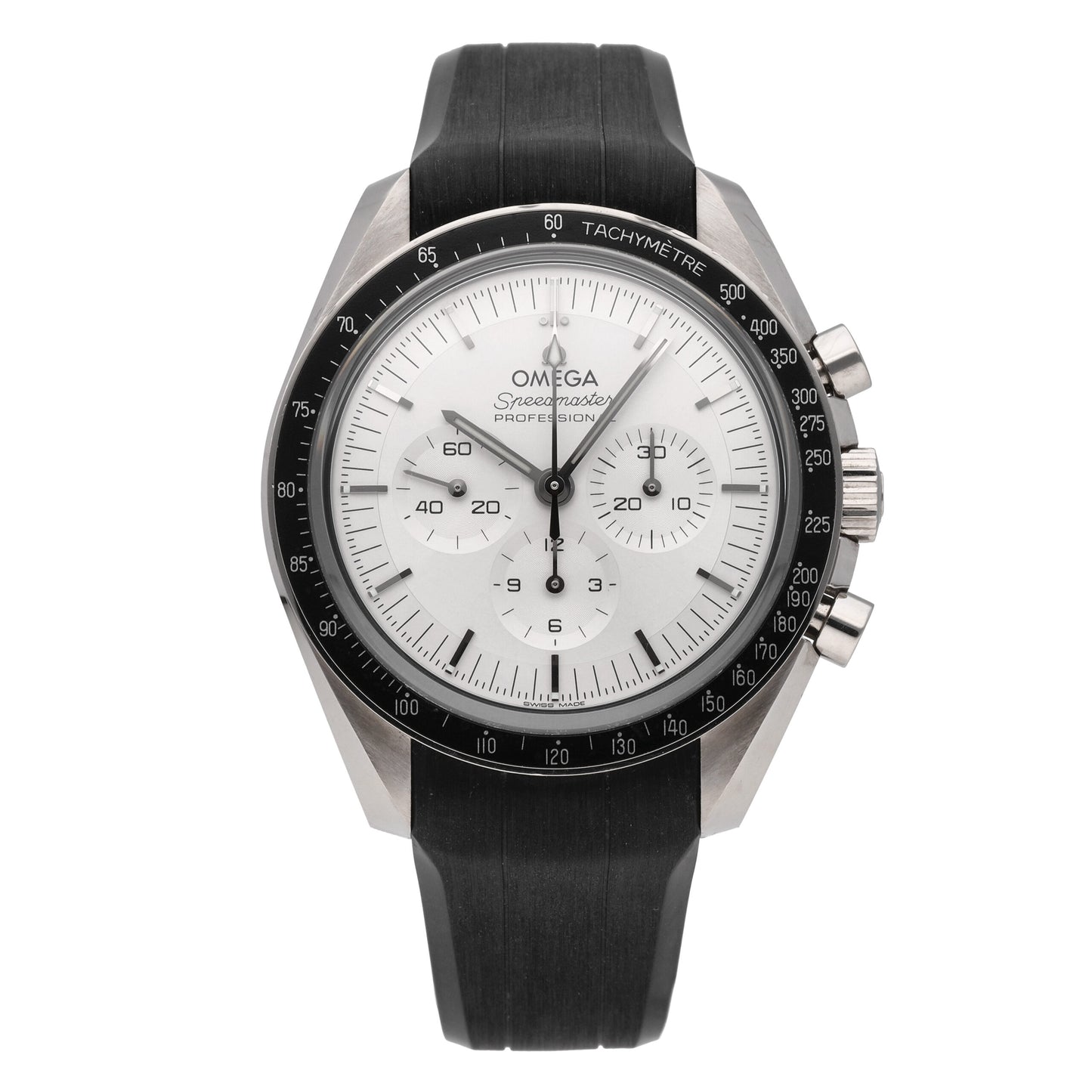 Omega Speedmaster Co-Axial 18k White Gold Manual-Wind Watch 310.63.42.50.02.001