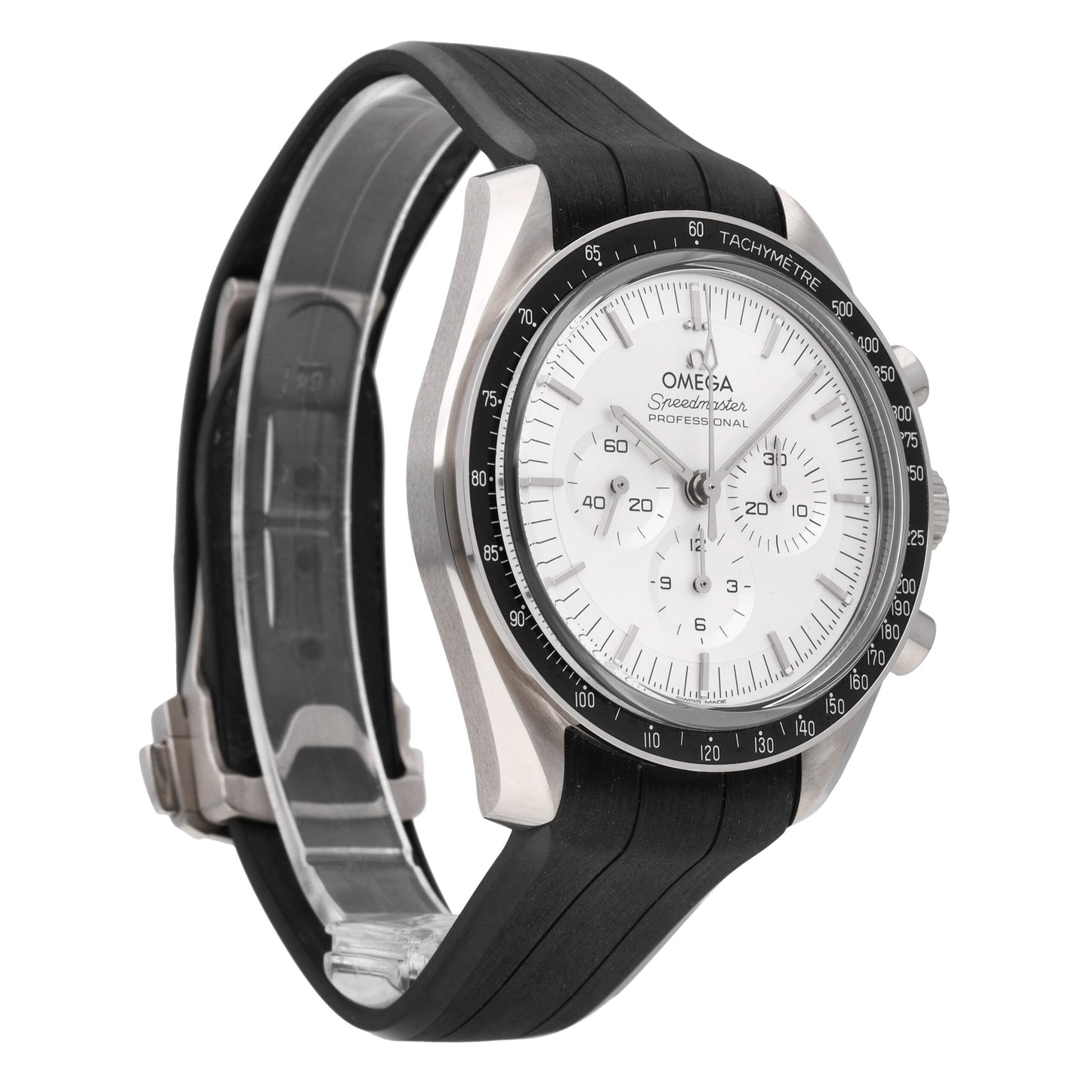 Omega Speedmaster Co-Axial 18k White Gold Manual-Wind Watch 310.63.42.50.02.001