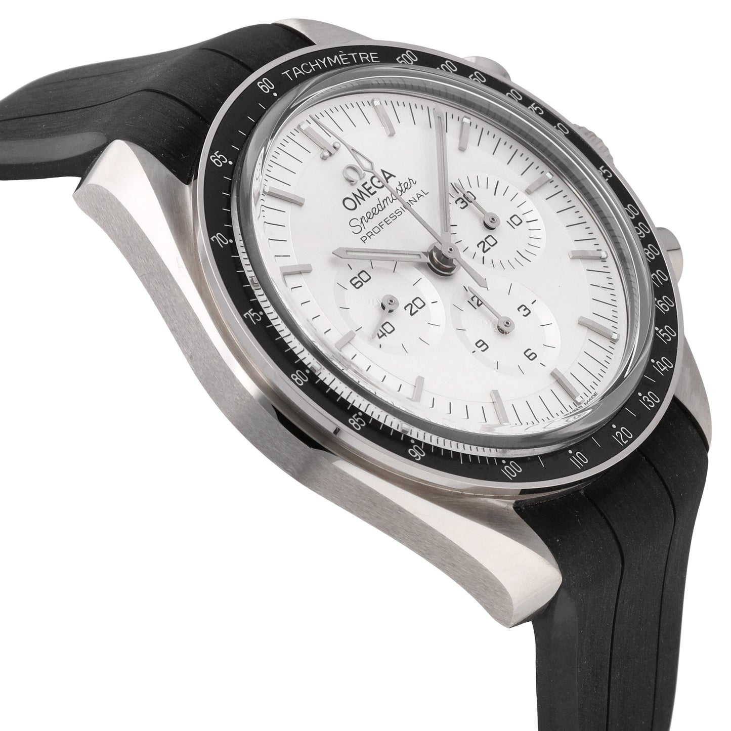 Omega Speedmaster Co-Axial 18k White Gold Manual-Wind Watch 310.63.42.50.02.001