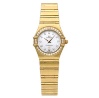 Omega Constellation 18k Yellow Gold 22.5mm Quartz Ladies Watch 1167.75.00