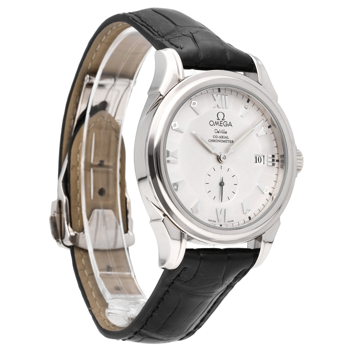Omega De Ville LE 18k White Gold 38.7mm Automatic Men's Watch 4626.30.32