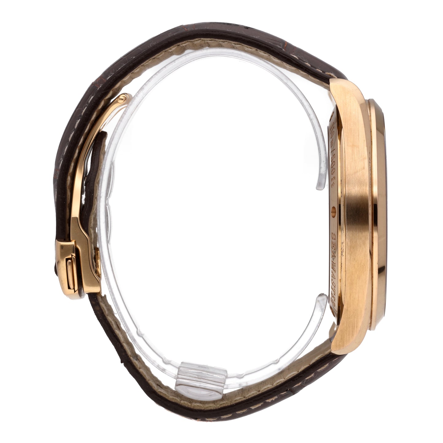 Omega Seamaster 18k Rose Gold 49.2mm Manual-Wind Men's Watch 221.53.49.10.01.001