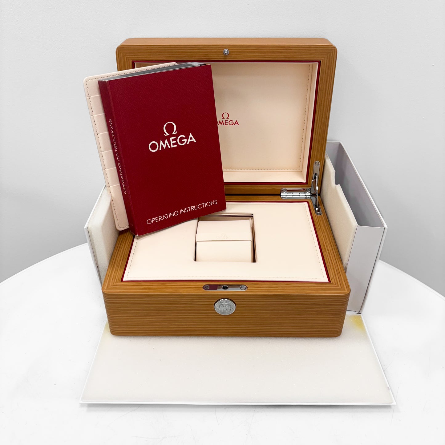Omega Seamaster 18k Rose Gold 49.2mm Manual-Wind Men's Watch 221.53.49.10.01.001