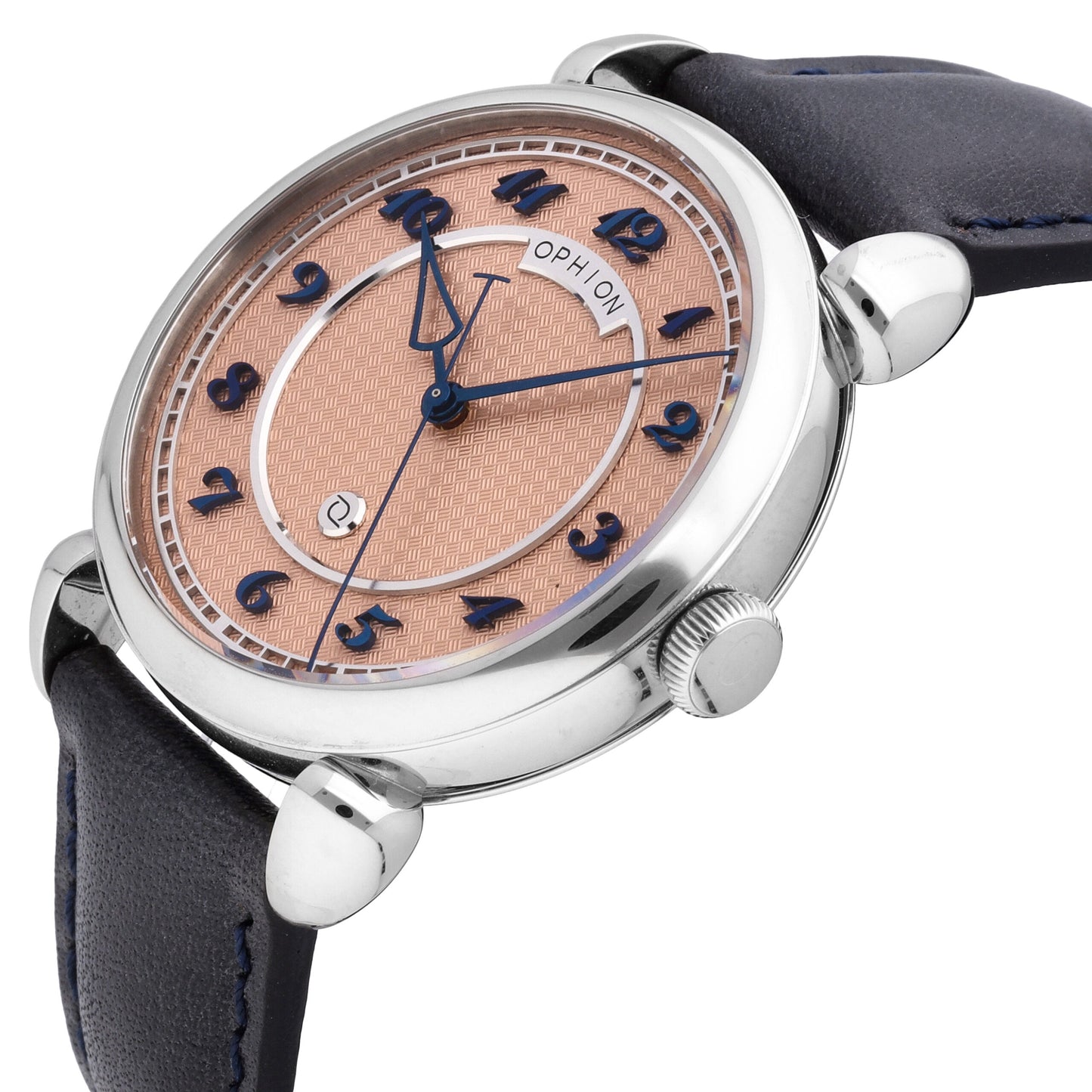 Ophion 786 Velos Salmon Dial 39mm Automatic Men's Watch OPH-786-VELOS