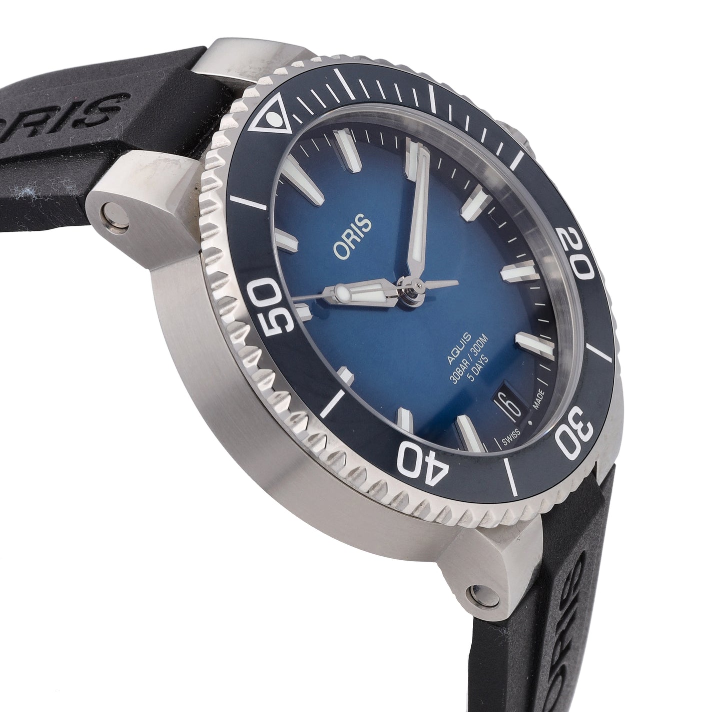 Oris Aquis Date Calibre 400 Blue Dial 41.5mm Automatic Men's Watch 0140077694135