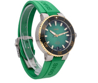 Oris Aquis Date Calibre 400 Green Dial 41.5mm Automatic Mens Watch 0140077696357