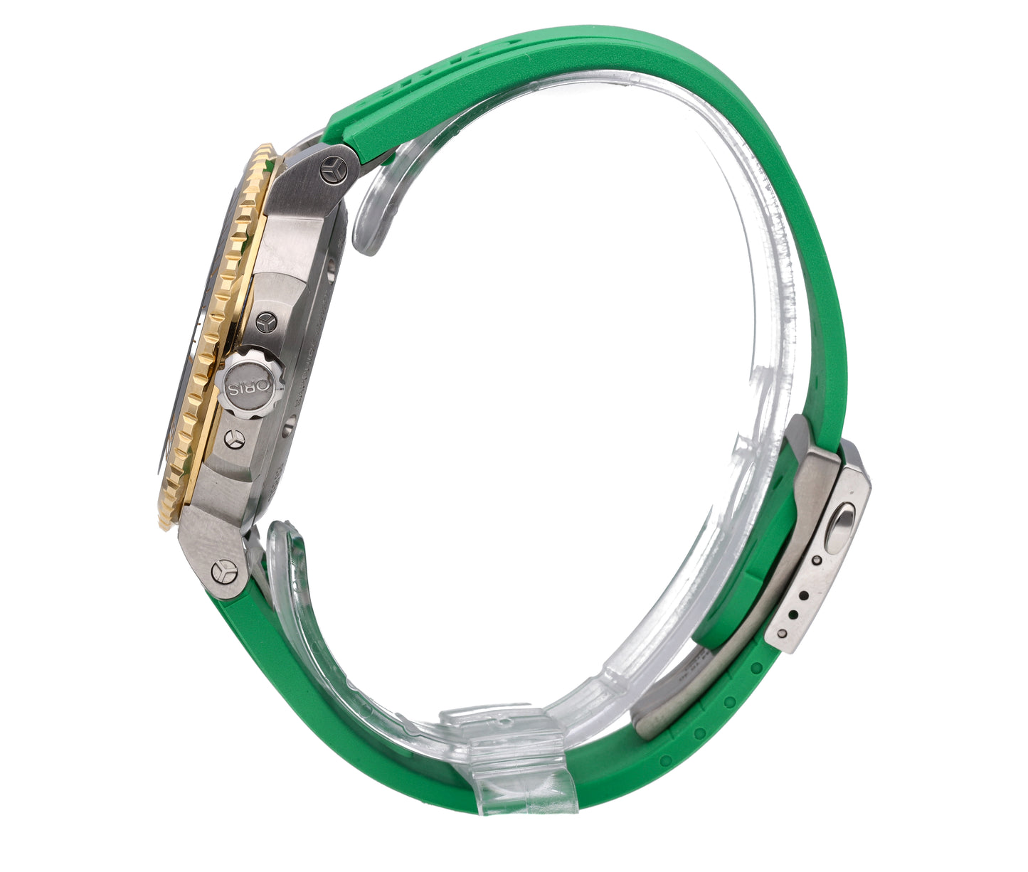 Oris Aquis Date Calibre 400 Green Dial 41.5mm Automatic Mens Watch 0140077696357