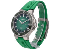Oris Aquis Date Calibre 400 Green Dial 43.5mm Automatic Mens Watch 0140077904157