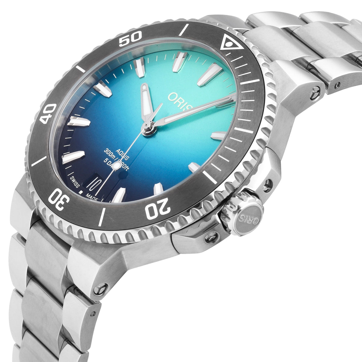 Oris Aquis Date Great Barrier Reef LE 43.5mm Automatic Men's Watch 0140077904185