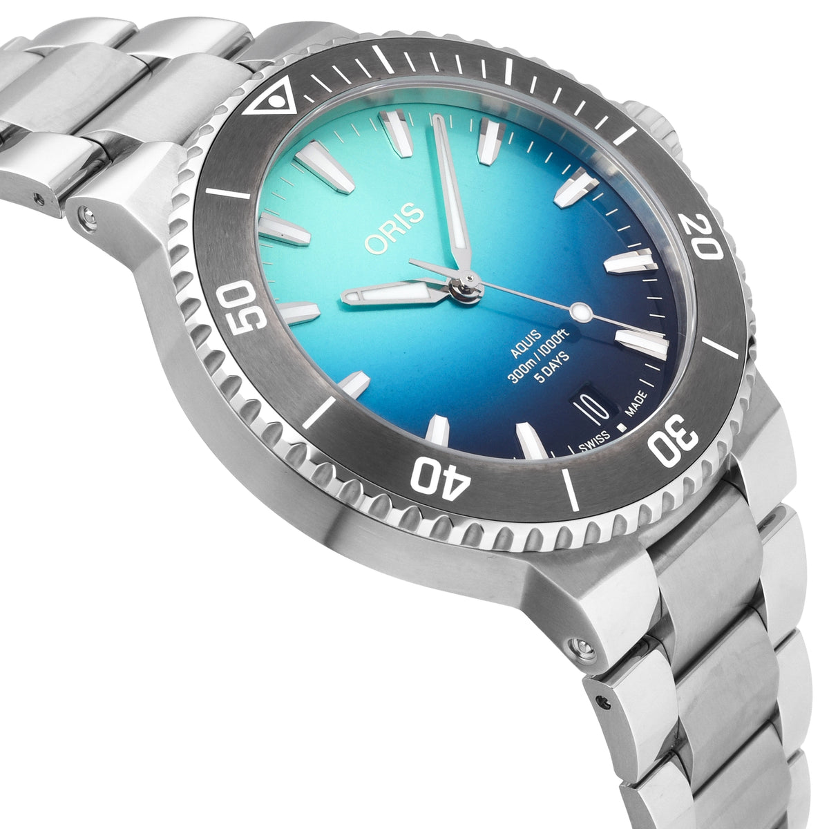 Oris Aquis Date Great Barrier Reef LE 43.5mm Automatic Men's Watch 0140077904185