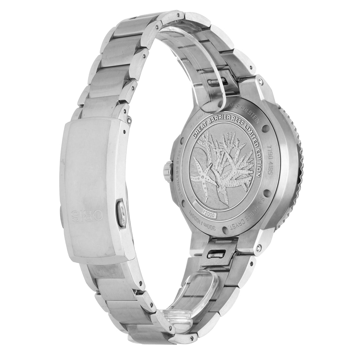 Oris Aquis Date Great Barrier Reef LE 43.5mm Automatic Men's Watch 0140077904185