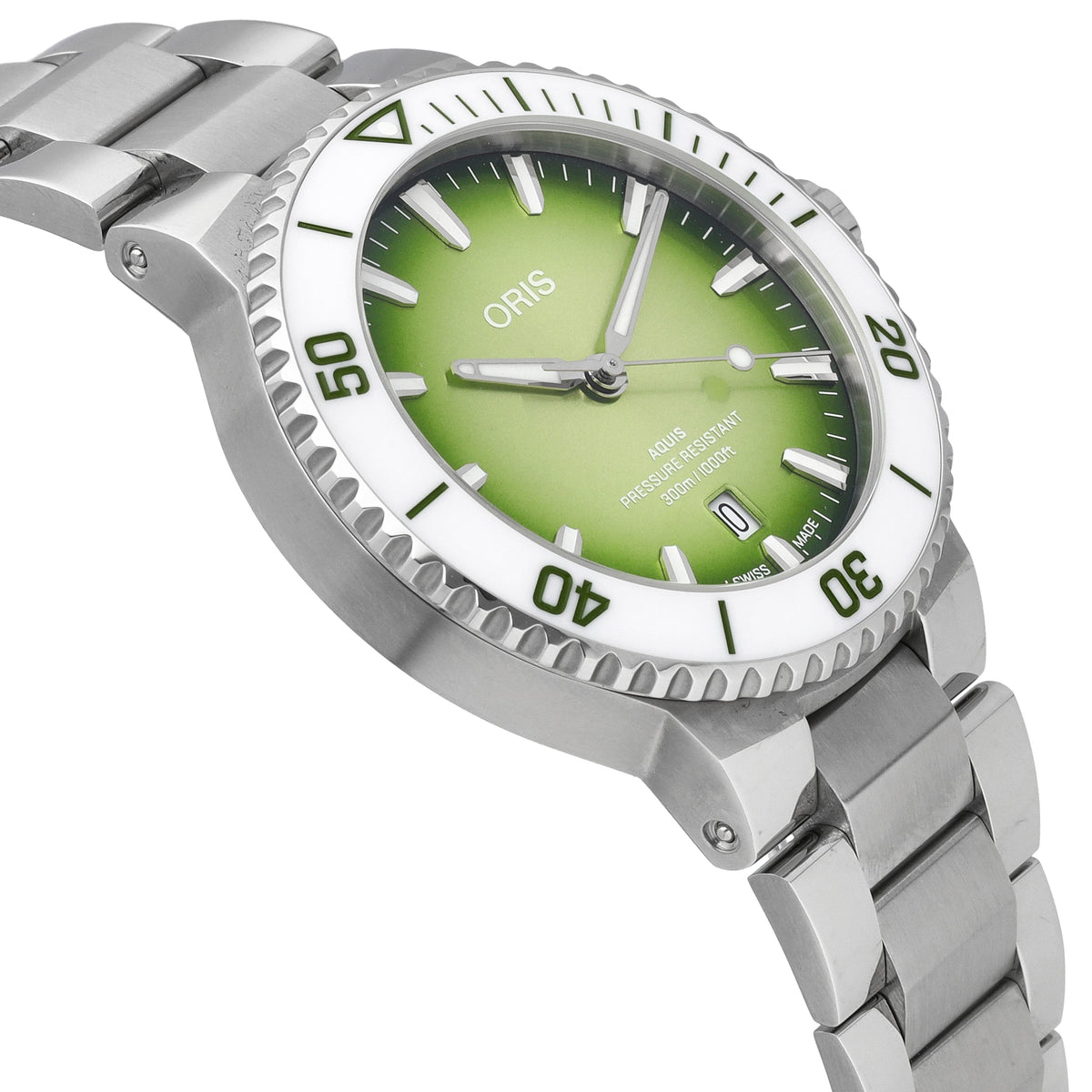 Oris Aquis Date Taste of Summer 41.5mm Auto Men's Watch 01 733 7787 4137-07 8 22