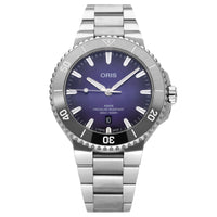 Oris Aquis Date Taste of Summer Purple Dial Automatic Men's Watch 0173377894158